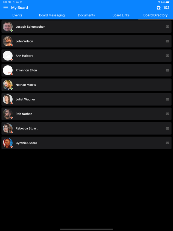 TAB Connect iPad screenshot 4 - Business app