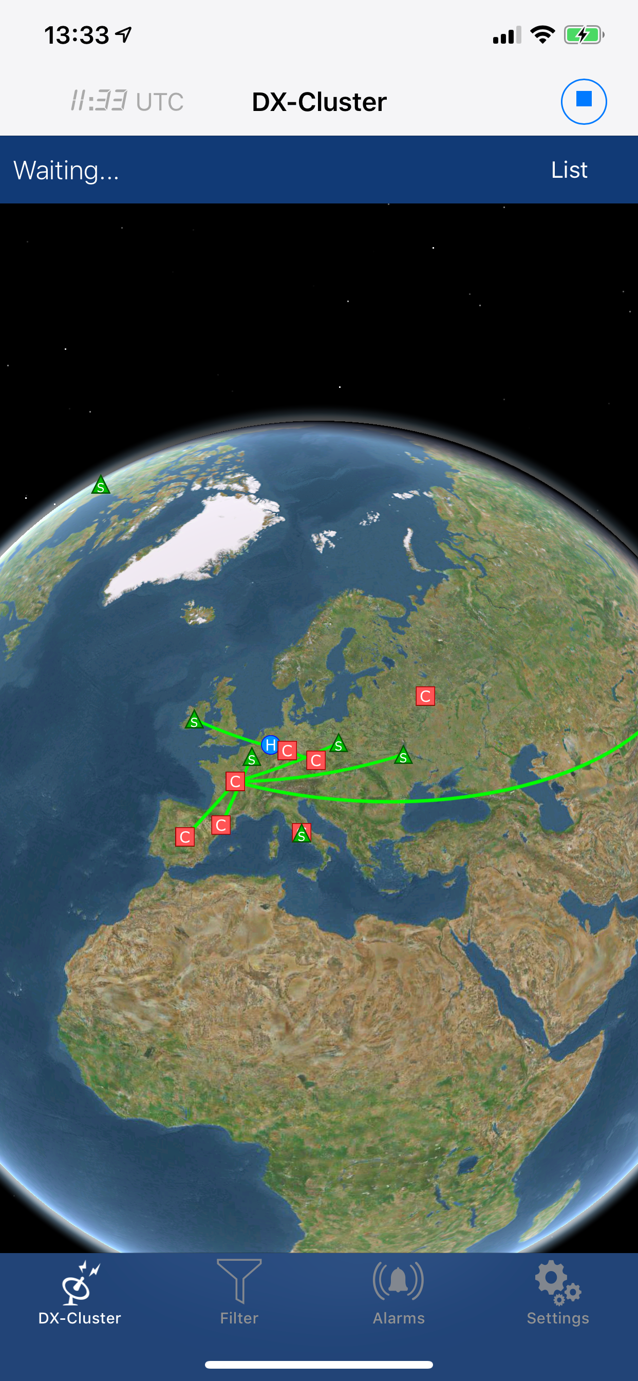 iCluster - DX-Cluster database