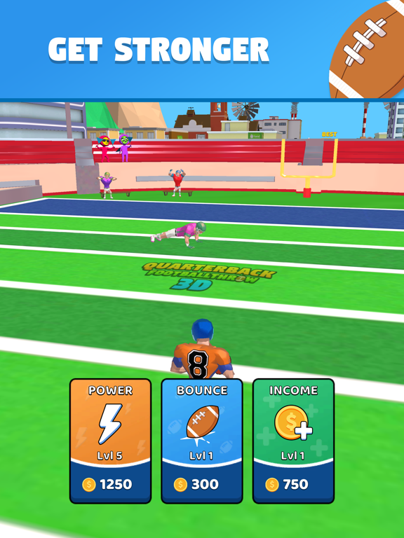 Quarterback: Football Throw 3D