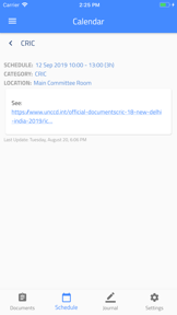 UNCCD Conference screenshot