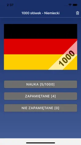 Game screenshot Niemiecki 1000 słówek mod apk