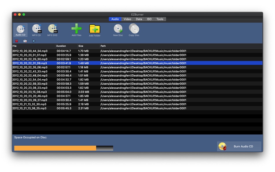 #1. CD DVD Blu-ray Burning Studio (macOS) 来自: Alessandro Gimenes Ferri