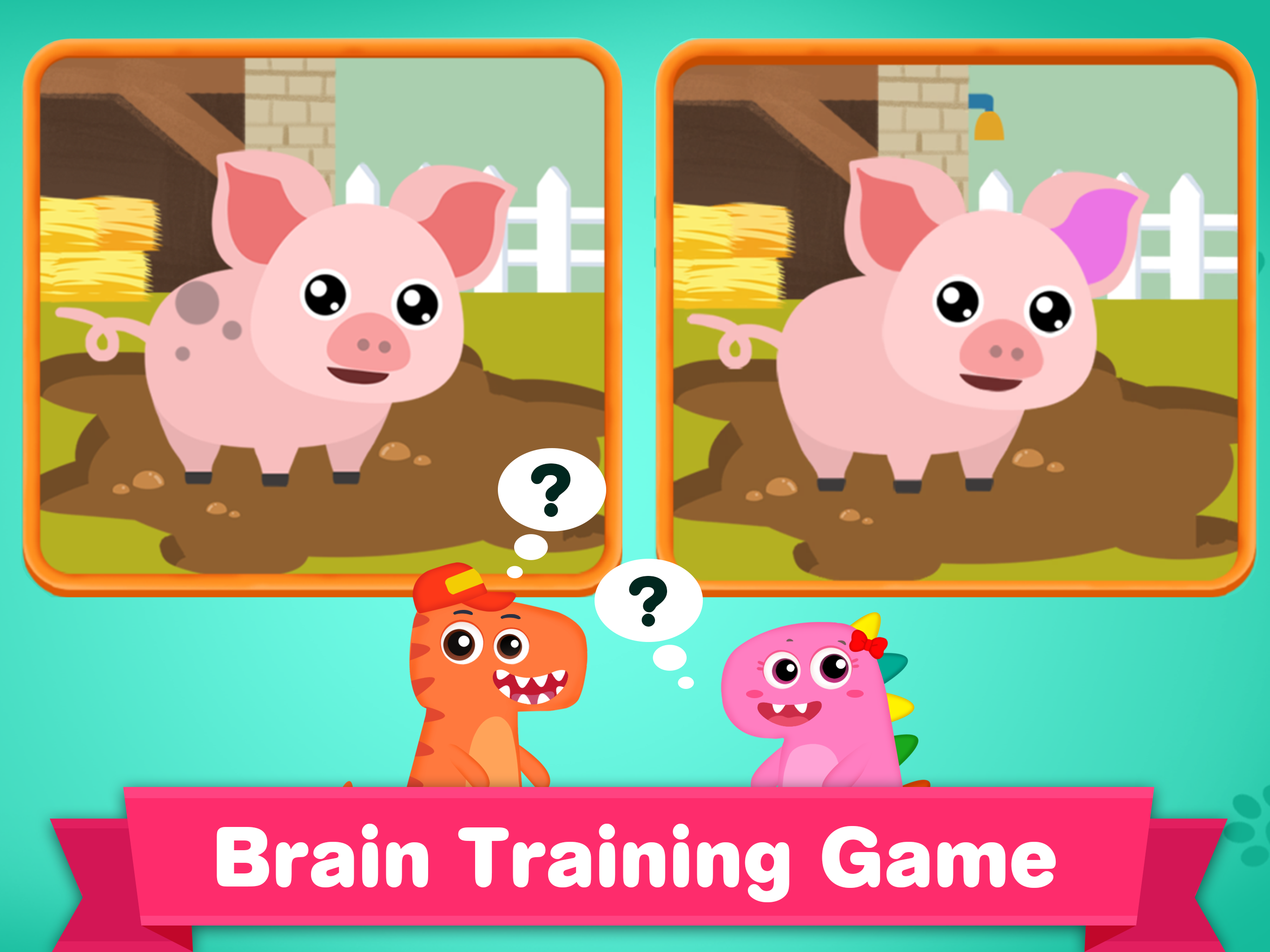 Dino Spot the Difference Games
