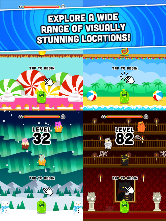 Cats vs Pickles iPad screenshot 4 - Games app