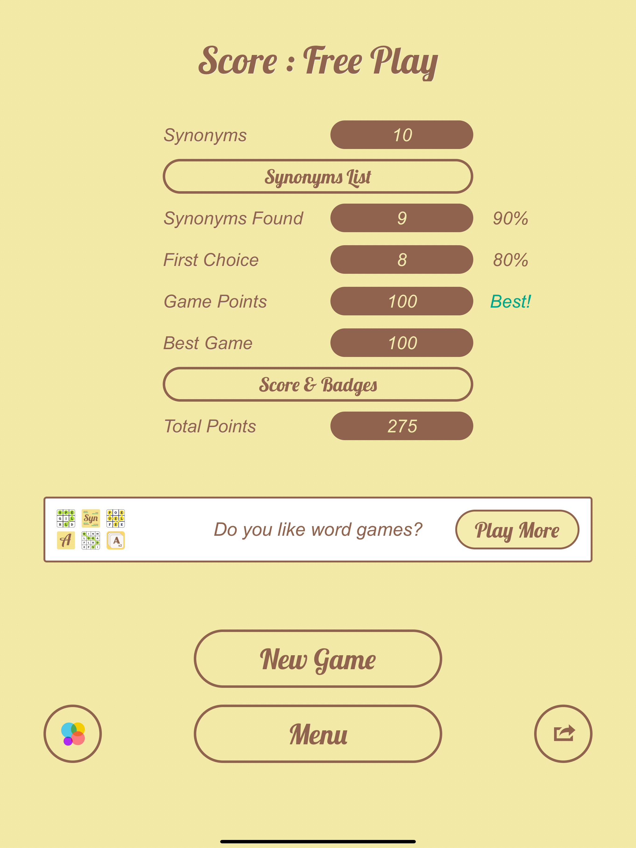 Synonyms Quiz screenshot 10