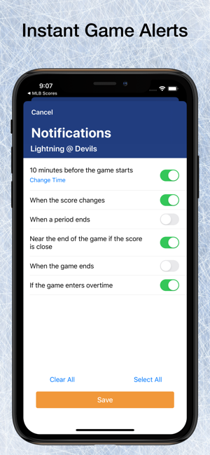 Scores App: For NHL Hockey(圖4)-速報App