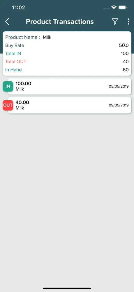 Simple Stock Manager