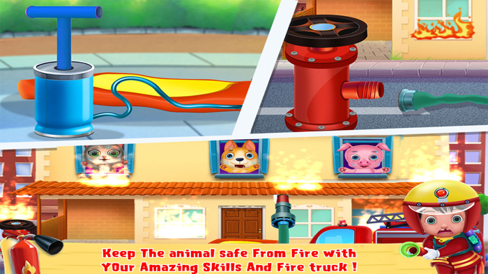 Firefighters City Fire Rescue