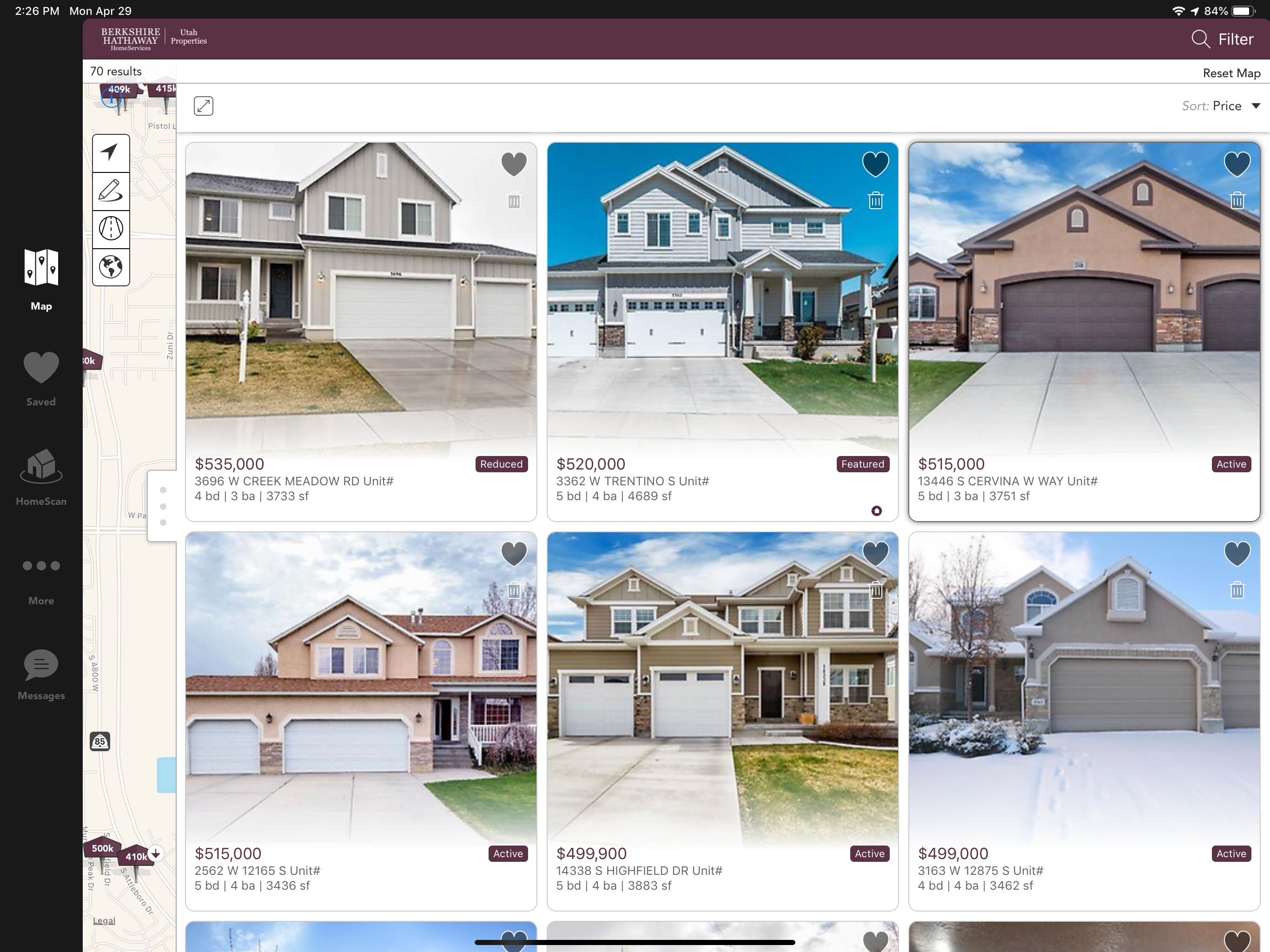 BHHS Utah Home Search