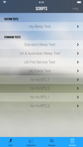 Bleep Test Solo screenshot