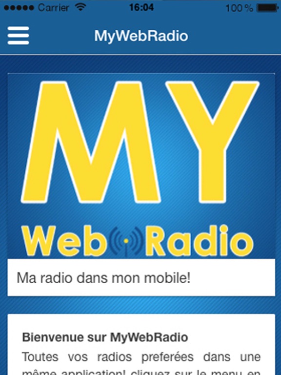 Screenshot #4 pour MyWebRadio