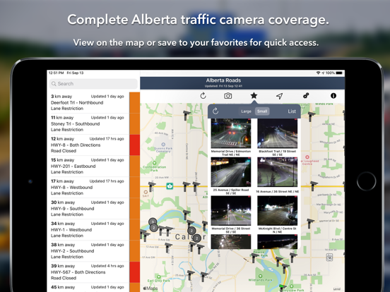 Screenshot #6 pour Alberta Roads