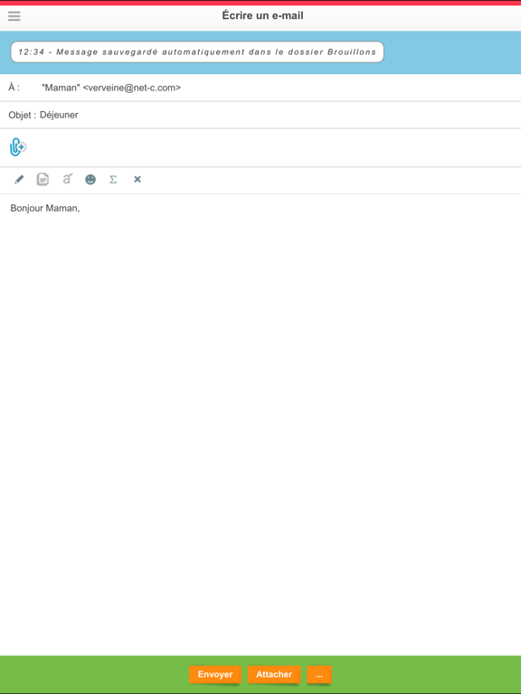 Mailo Junior iPad screenshot 4 - Productivity app