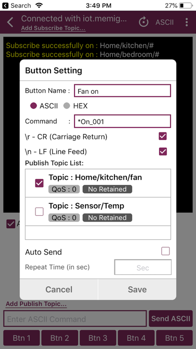 MQTT Terminal Proのおすすめ画像5