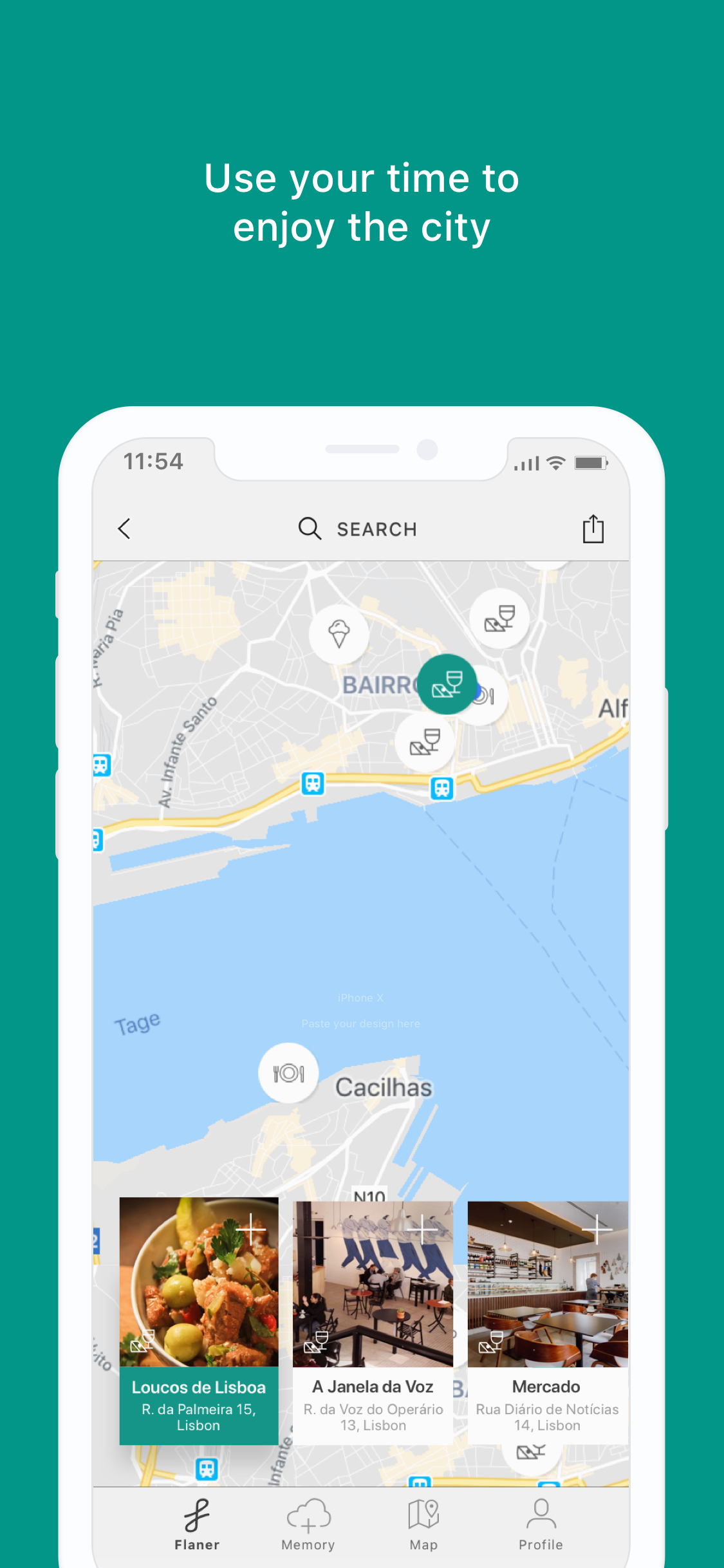 Flaner app screenshot 8