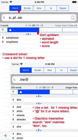 Game screenshot F Words Finder French PRO apk