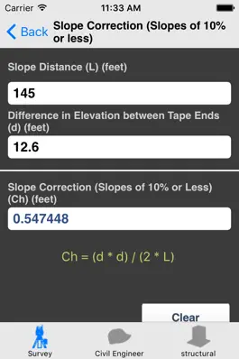 Game screenshot Engineering Survey Calculator hack