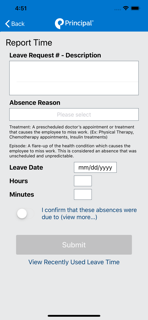 Principal Absence Manager screenshot 3