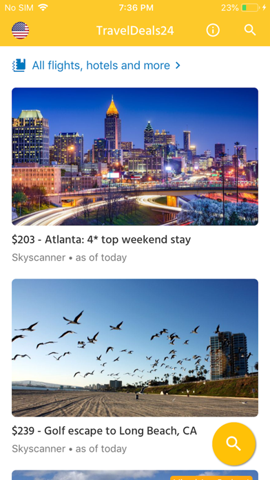 Vacation Deals & Cruises Screenshot