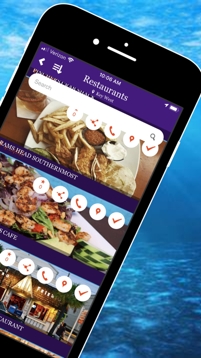 Key West Restaurants Screenshot