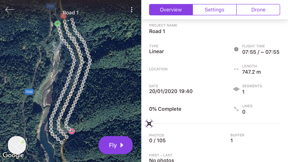 #6. Tap2Map - DJI Flight Planner (iOS) By: Tap2Map Group SRL