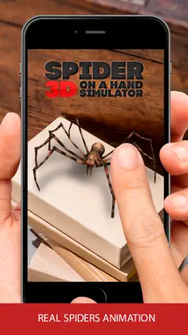 Game screenshot 3D spider on a hand simulator apk