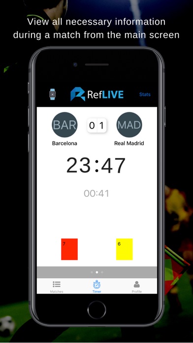 RefLIVE: Match Official App screenshot 3