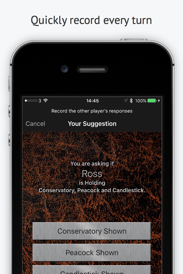 iPhone screenshot