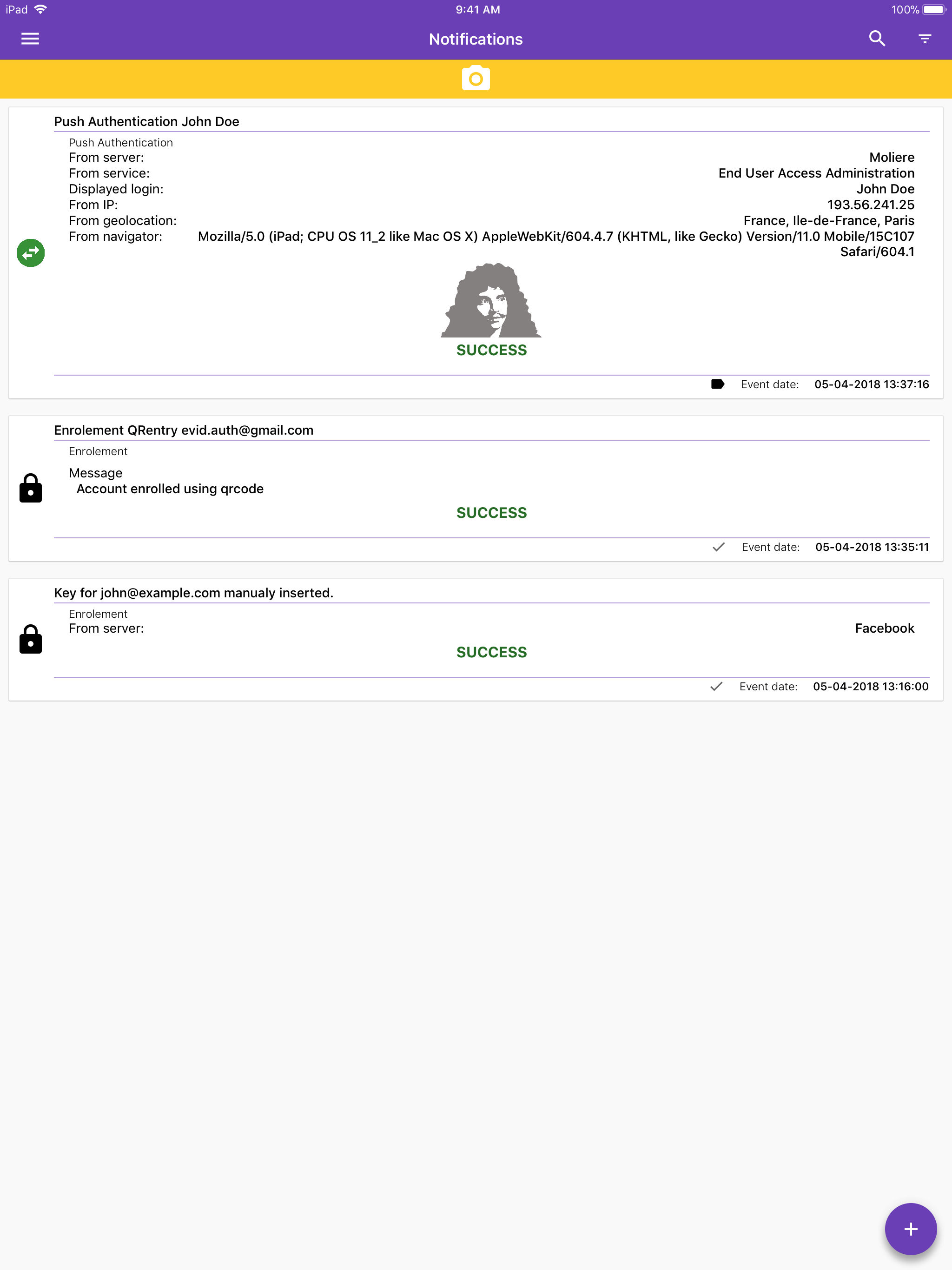 Evidian Authenticator screenshot 12