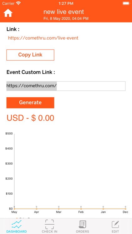 Come Thru Event Organizer screenshot-3