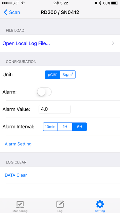 Screenshot #3 pour RADON EYE(OLD)
