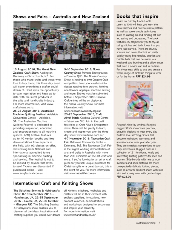 Screenshot #5 pour Australian Knitting Magazine