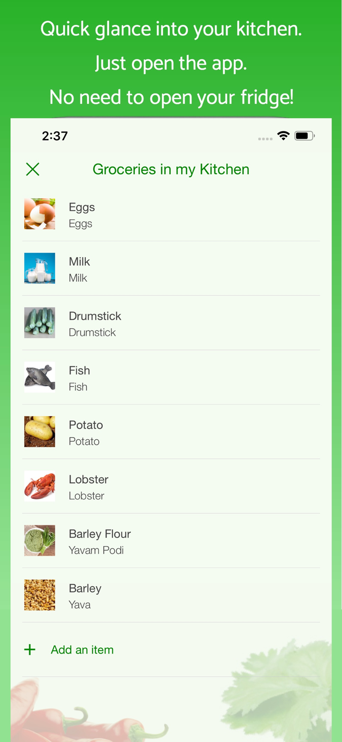 Swaadish - Groceries and Recipes