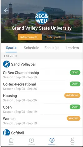 Game screenshot GVSU Recreation apk