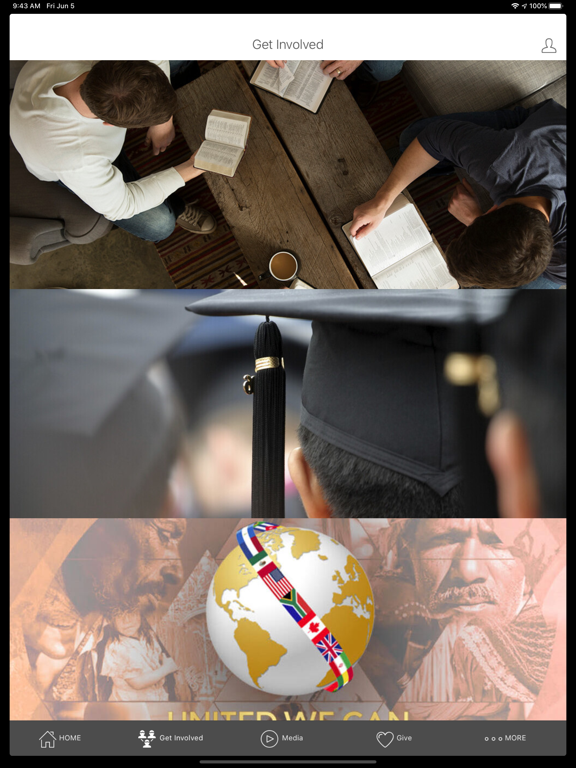 Victory Outreach City Church iPad screenshot 2 - Lifestyle app