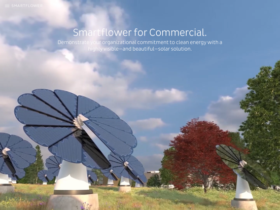 Smartflower AR app screenshot 2