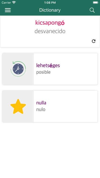 Hungarian Spanish Dictionary screenshot-6