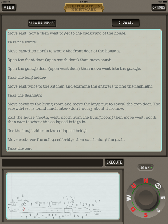 The Forgotten Nightmare iPad screenshot 10 - Games app