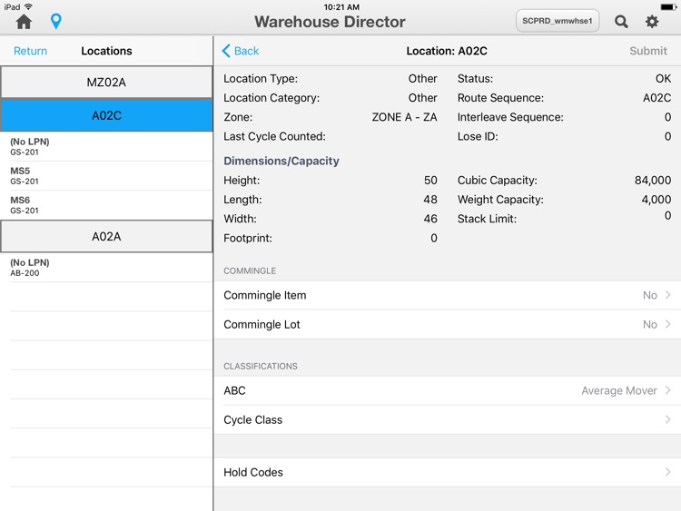 Infor SCE Warehouse Director screenshot-3