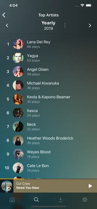 Plexamp: Screenshot 8 von 10