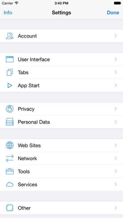 iCab Mobile (Web Browser) screenshot-3