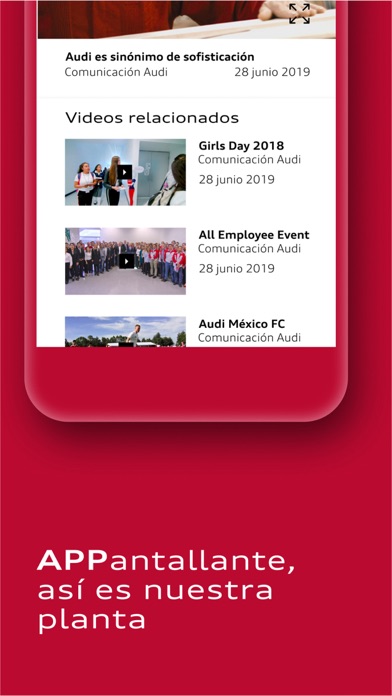 Audi México Screenshot