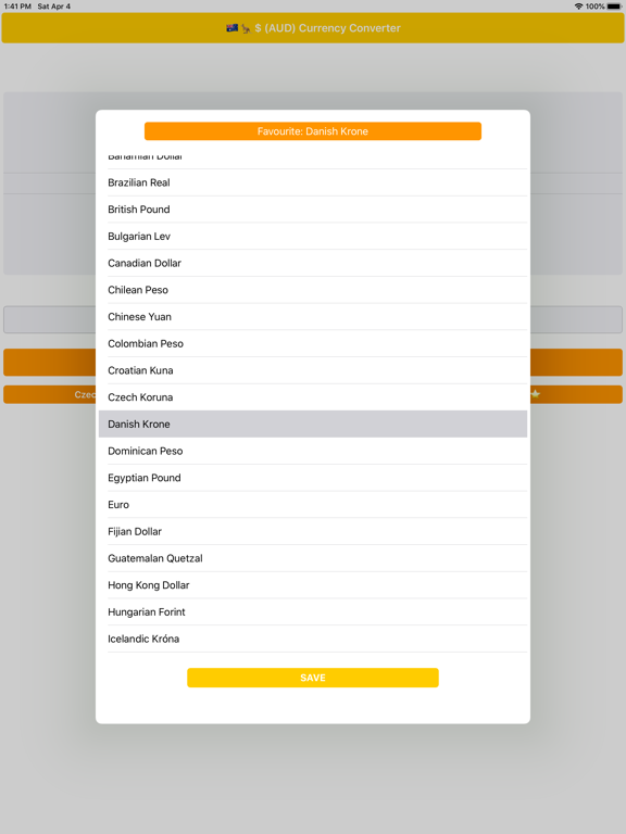 Screenshot #5 pour AUD $ Currency Converter