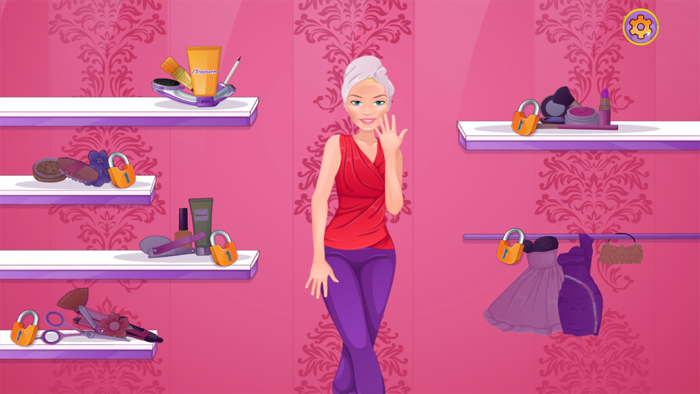 Princess girls dress-up games