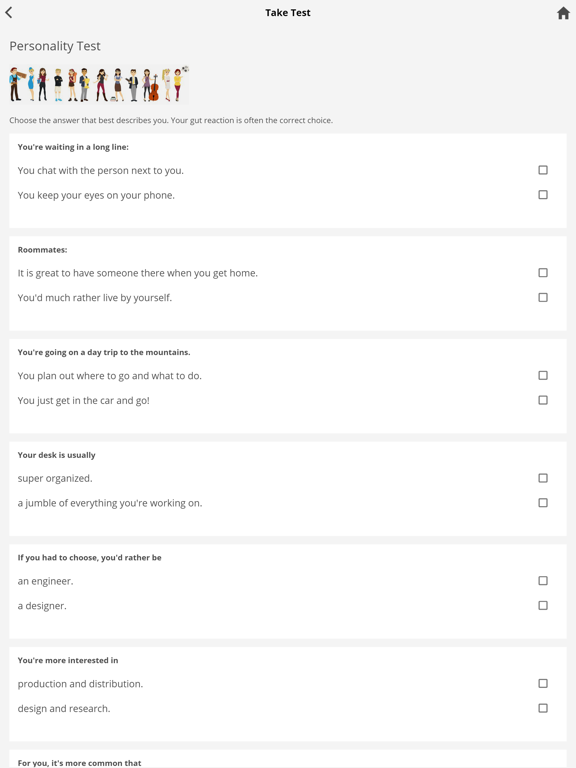 Screenshot #5 pour PersonalityMatch