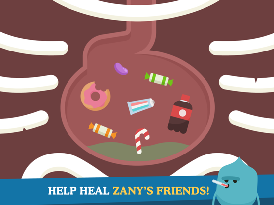 Dumb Ways JR Zany's Hospital iPad app afbeelding 2