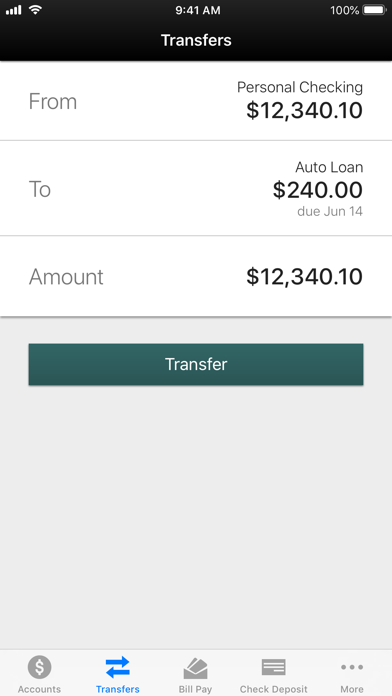OFCU Mobile Banking Screenshot