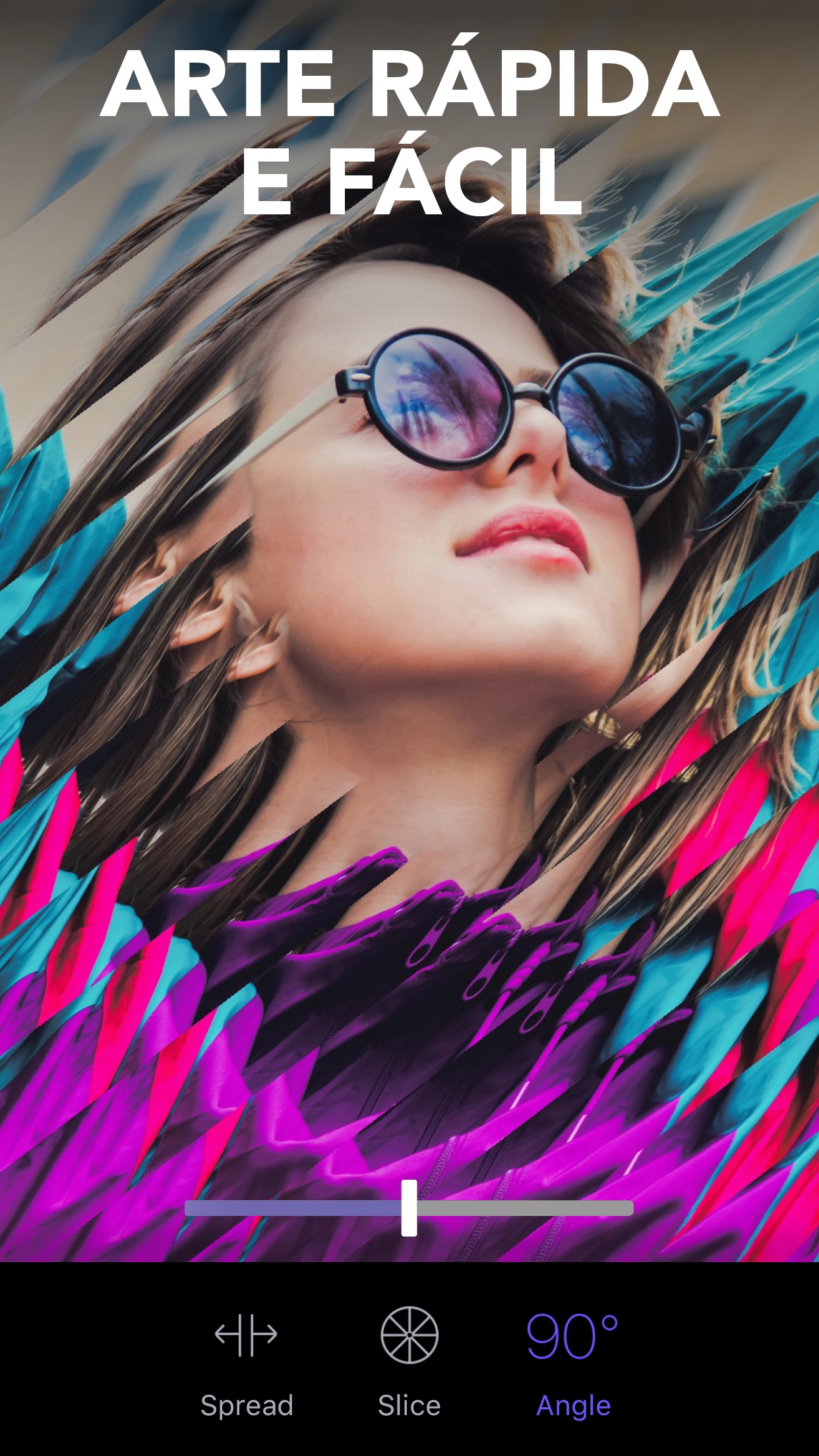 Screenshot do app Enlight Photofox: Foto e Arte