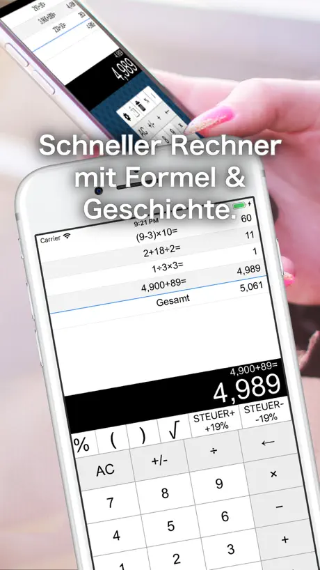 Formelverlauf des Rechners C