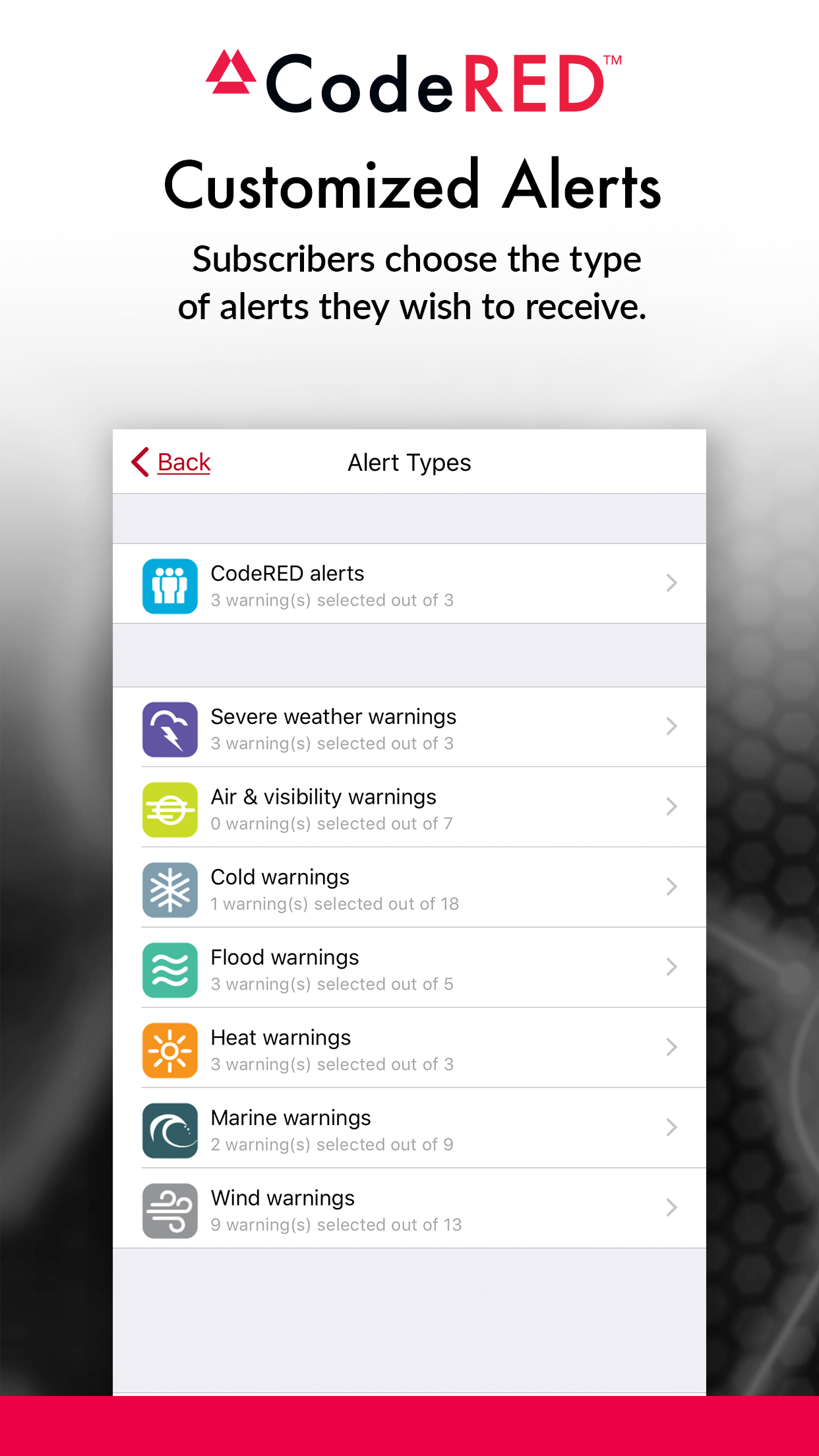 CodeRED Mobile Alert screenshot 5